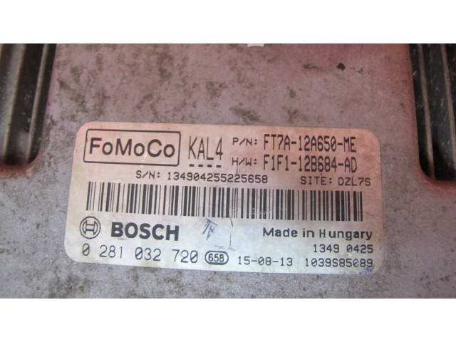 Řídící jednotka FT7A-12A650-ME, F1F1-12B684-AD Ford Turneo Courier 2016