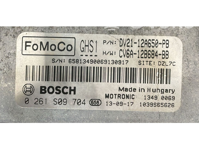 Комплект блоков управления 0261S09704, 0261S09704   Ford B-MAX