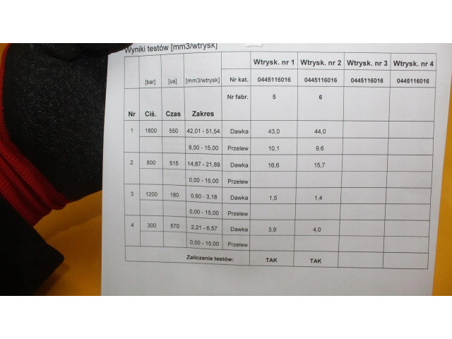 Форсунка 0445116016    Volvo S60   