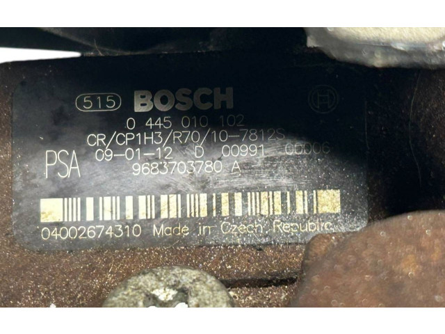 Vstřikovací čerpadlo 9683703780, 0445010102   Citroen Berlingo     