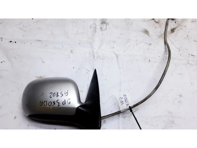 Зеркало электрическое правое Skoda Fabia Mk1 (6Y) 1999-2007 года