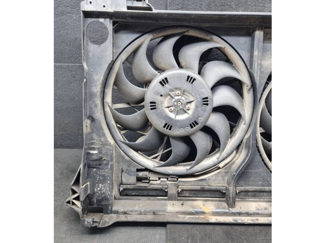 Комплект вентиляторов 4E0121205B, 0130706815 Audi A8 S8 D3 4E