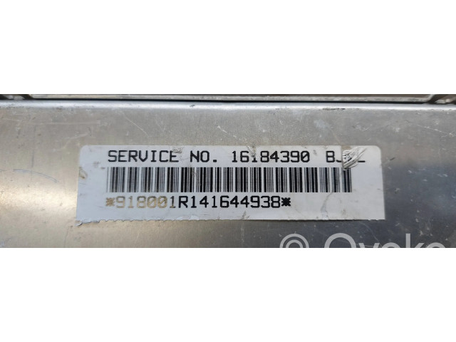 Řídící jednotka 16184390   Pontiac Trans Sport 1994