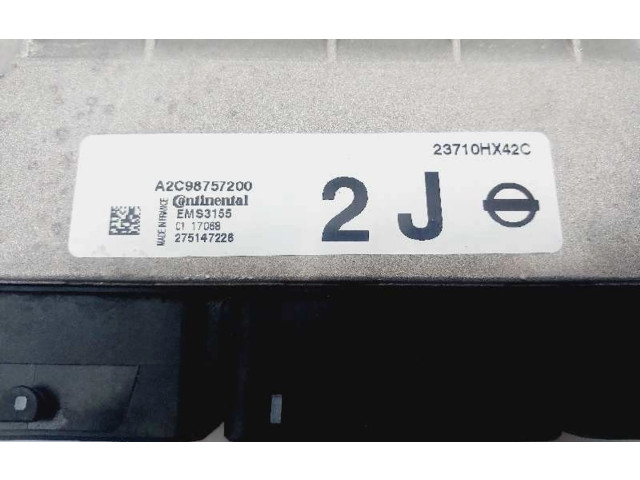 Řídící jednotka 23710HX42C, S180207505Z9   Nissan Pulsar 2017