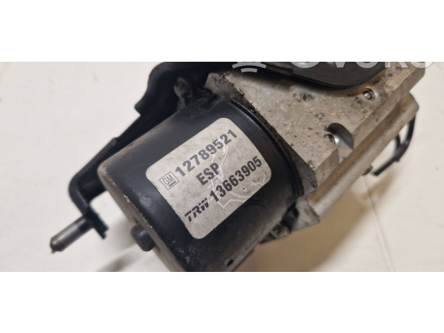 Блок АБС 12789521   Saab  9-3 Ver2  2008 - 2016 года