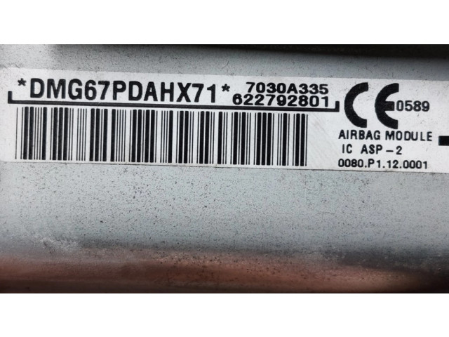 Боковая подушка безопасности 7030A335, 622792801 Mitsubishi Space Star