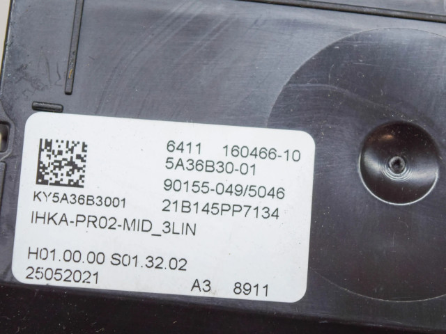 Блок управления климат-контролем 5A36B30, 90155049   BMW iX3 G08