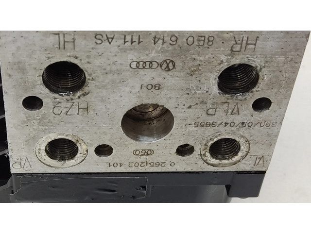 Блок АБС 8E0614111AS, 0265202401 Audi A6 Allroad C5 1999-2005 года