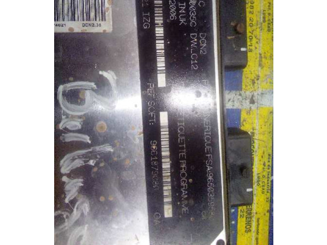 Řídící jednotka 9661879080   Citroen Berlingo 1996