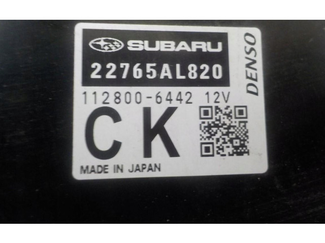 Комплект блоков управления 22765AL820   Subaru Forester SK