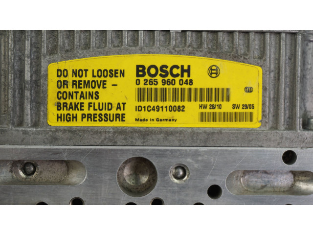 Блок АБС 0265960048, A0084313912   Mercedes-Benz  E W211  2002 - 2009 года