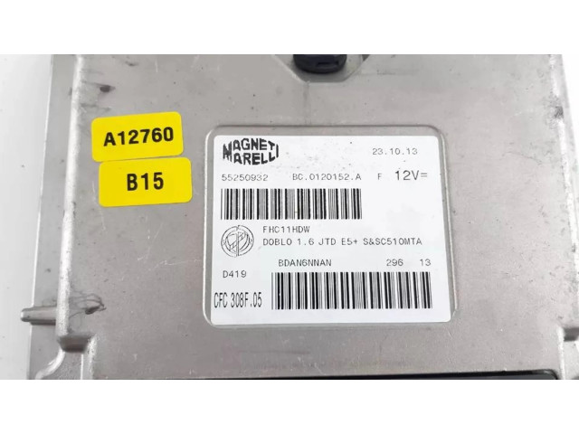 Блок управления коробкой передач 55250932   Fiat Doblo