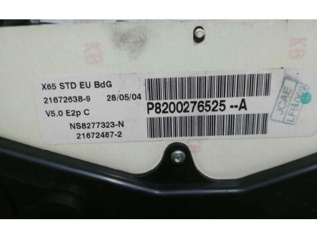 Панель приборов P8200276525A, 0090059 Renault Clio II