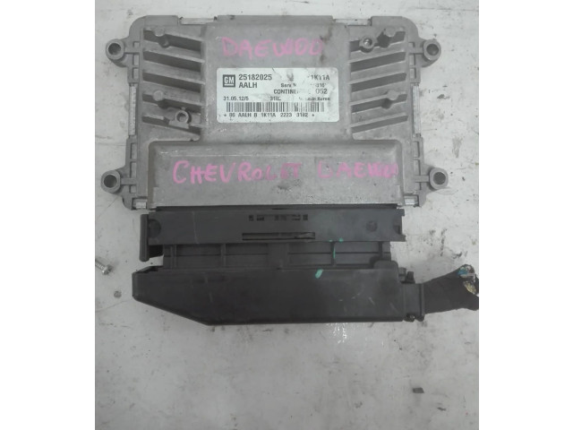 Блок управления двигателя 25182025, 25182025   Chevrolet Spark