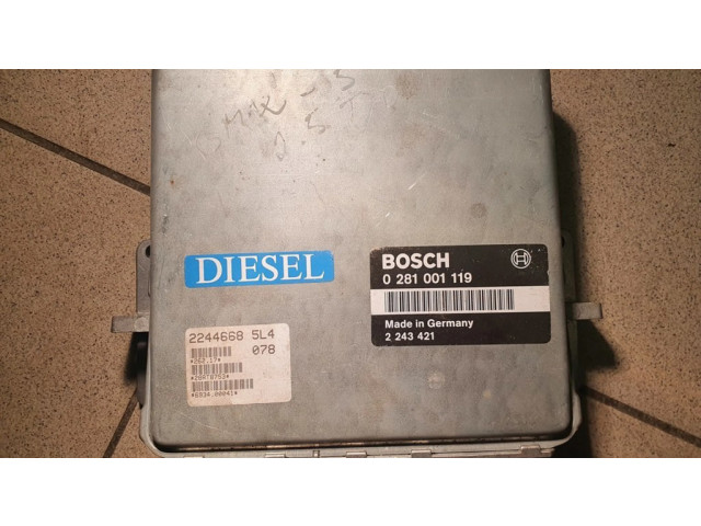 Řídící jednotka 0281001119 Acura ILX 2000