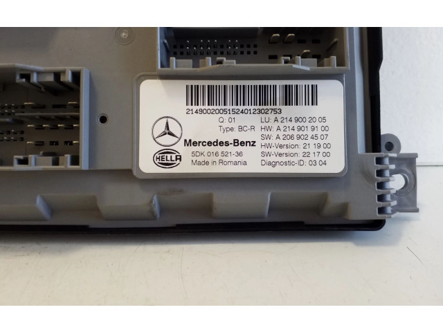 Блок комфорта A2149002005 Mercedes-Benz GLC C254