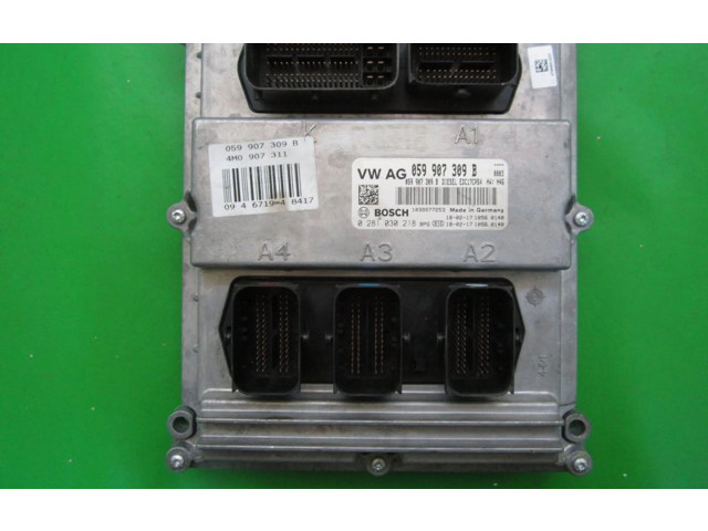 Řídící jednotka 059907309B, 0281030218   Audi Q7 4L 2015