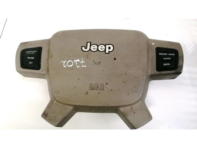 Подушка безопасности водителя 6004705 Jeep Grand Cherokee (WK)