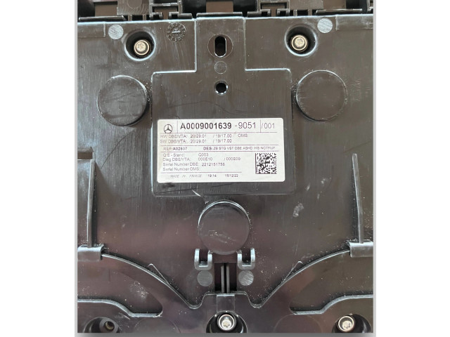 Блок комфорта NR524, A0009001639   Mercedes-Benz B W247   