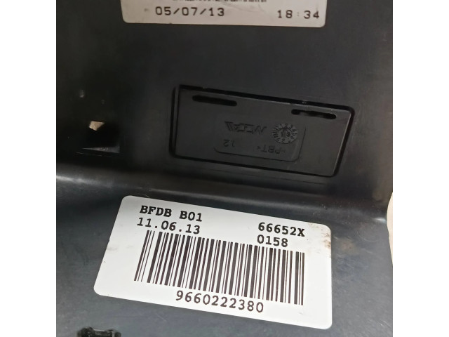   Pojistková skříňka 9660222380, 66652X   Citroen Berlingo 2008