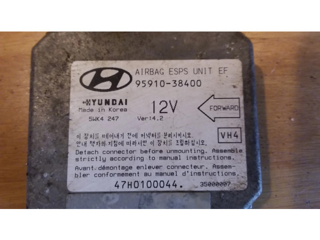 Блок подушек безопасности 9591038400, 47H0100044 Hyundai Sonata