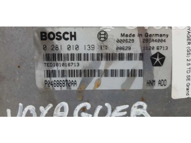 Řídící jednotka 04686870AA, 04686870AA Chrysler Voyager