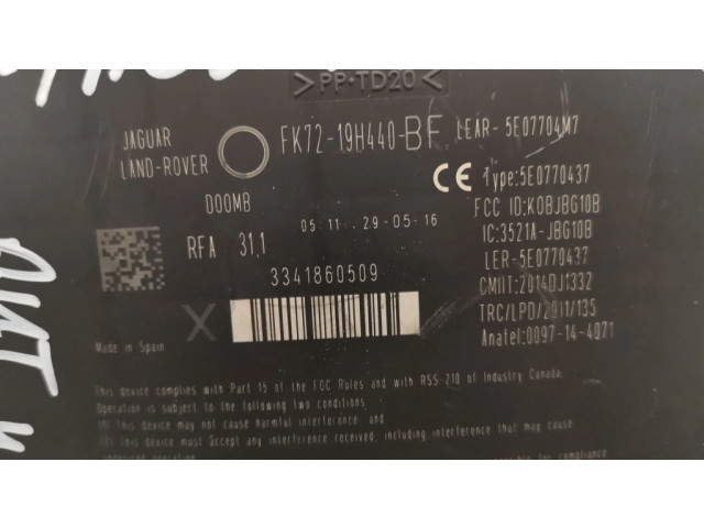 Блок управления FK7219H440BF   Jaguar F-Pace