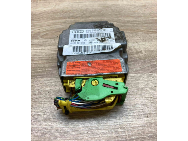 Блок подушек безопасности 8E0959655G, 0285001668 Audi A4 Allroad