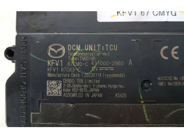 Блок управления 4110002960, KFV167CM0C Mazda CX-5 II