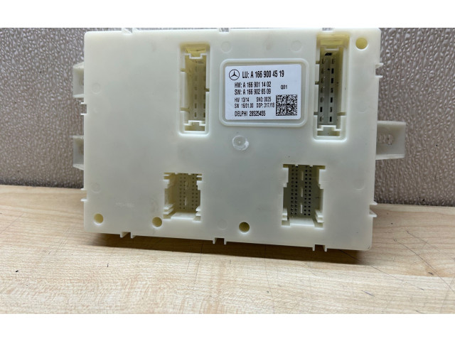 Блок управления a1669004519 Mercedes-Benz GLE (W166 - C292)