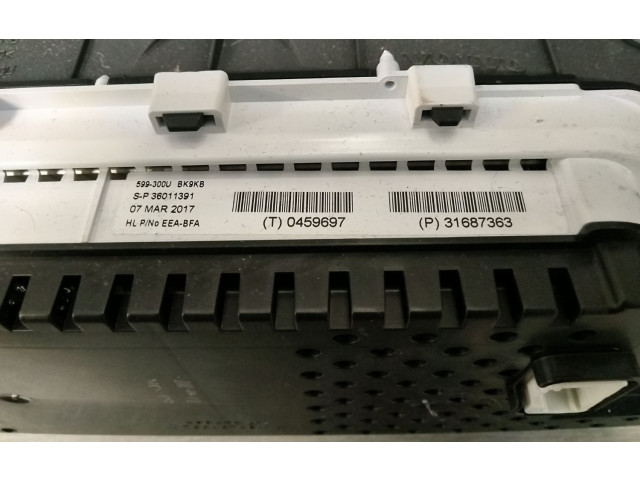 Панель приборов 36011391, 31687363 Volvo S60