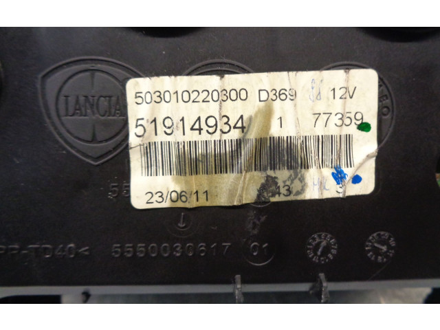 Přístrojová deska  Fiat Grande Punto 2011 51914934, 503010220300  