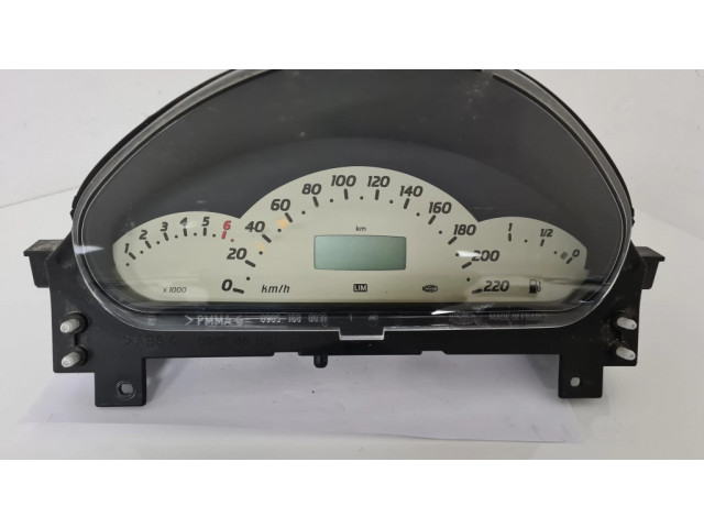 Přístrojová deska Mercedes-Benz A W168 2001 A1685407211, 09051629902