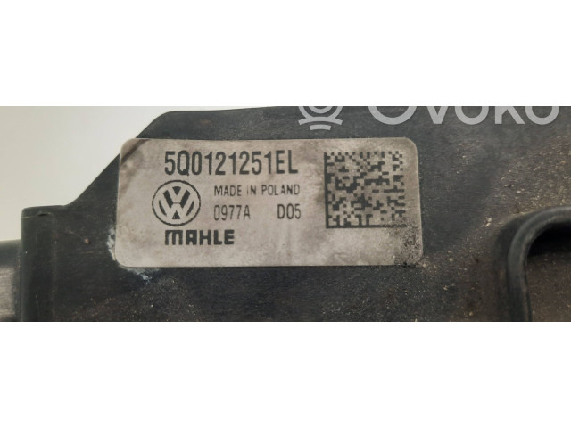 Интеркулер  5Q0121251EL   Skoda Octavia Mk3 (5E) 1.6