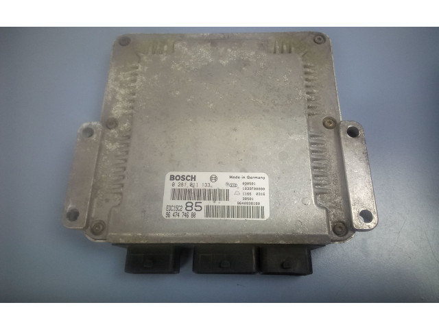 Řídící jednotka 9647474680, 0281011133 Peugeot 807 2003