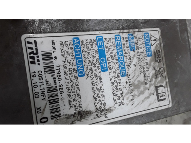 Блок подушек безопасности 77960SEGG811 Honda Accord