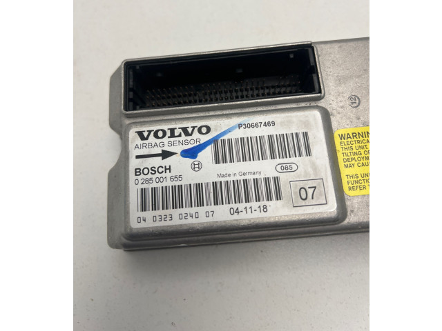 Блок подушек безопасности P30667469, 0285001655   Volvo V70