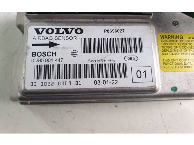 Блок подушек безопасности P8696027, 0285001447 Volvo XC90