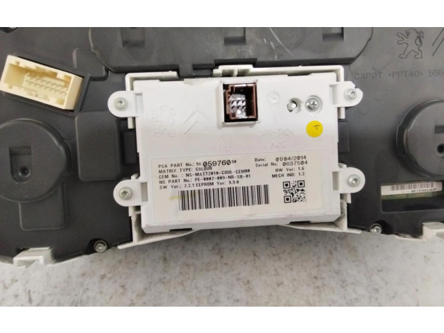 Přístrojová deska Peugeot 508 RXH 2012 9808442180