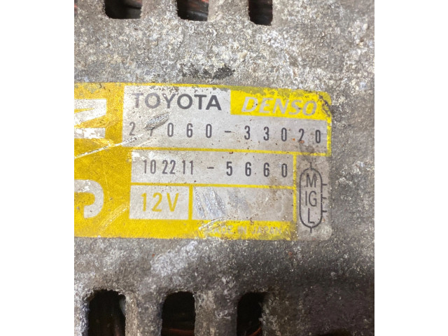 Генератор 1022115660, 2906033020 Toyota Yaris Verso