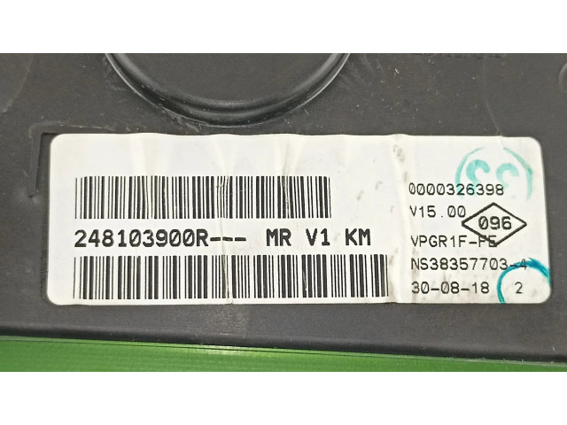 Панель приборов 248103900R Dacia Dokker