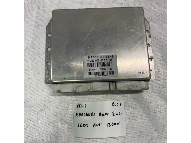 Řídící jednotka 2205450532, 308886 Mercedes-Benz E W211 2003