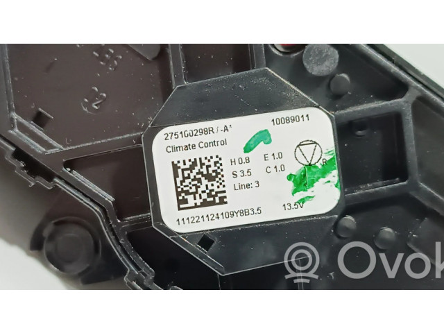 Блок управления климат-контролем 10089011, 275100298R   Dacia Logan III