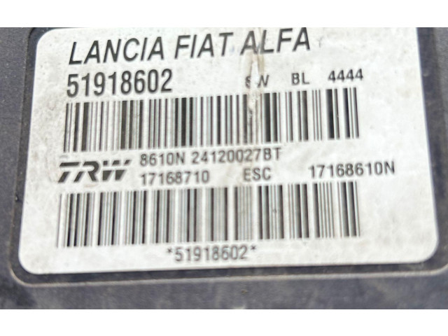Блок АБС 198A2000, 51918602   Lancia  Delta III  2008 - 2014 года