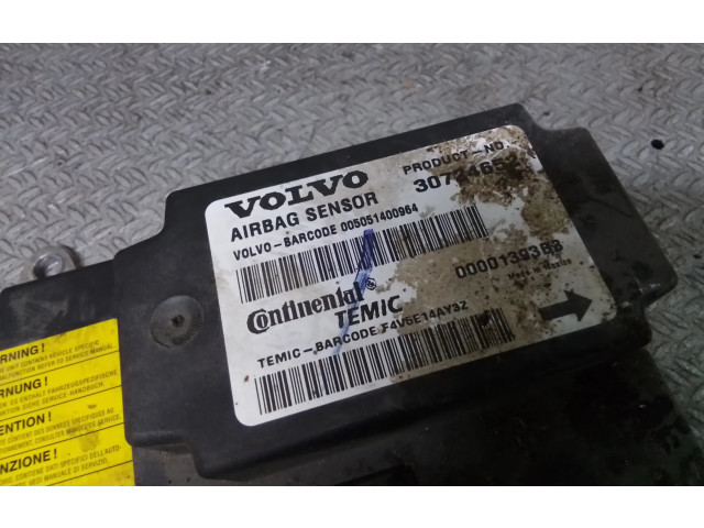 Блок подушек безопасности 30724652, 00001393B3   Volvo V50
