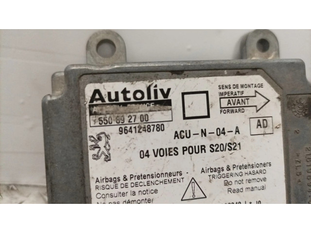 Блок подушек безопасности 550892700, 9641248780   Peugeot 106