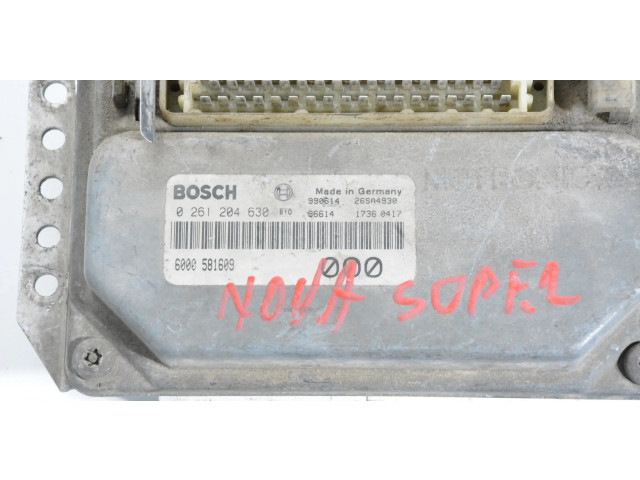 Блок управления двигателем Блок управления 0261204630   Dacia SupeRNova