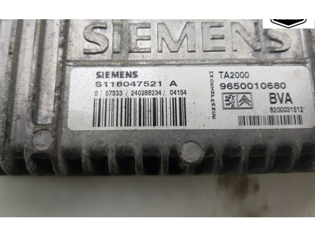 Блок управления коробкой передач 9650010680, 2529KQ   Citroen C3