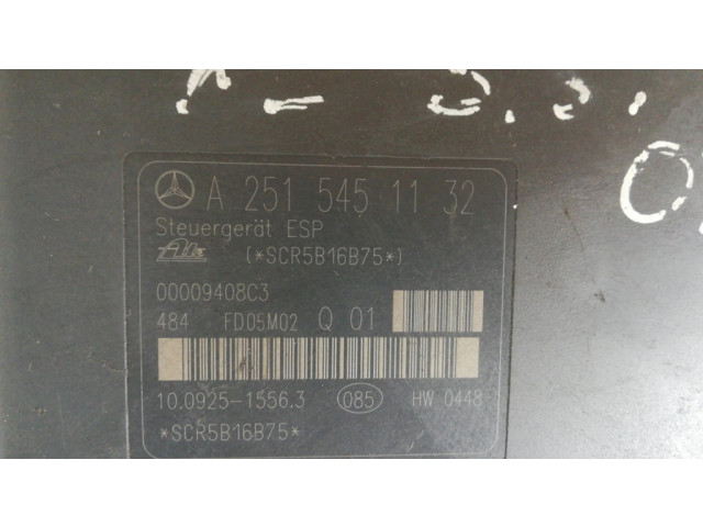 Блок АБС A2515451132 Mercedes-Benz ML W164 2005-2011 года