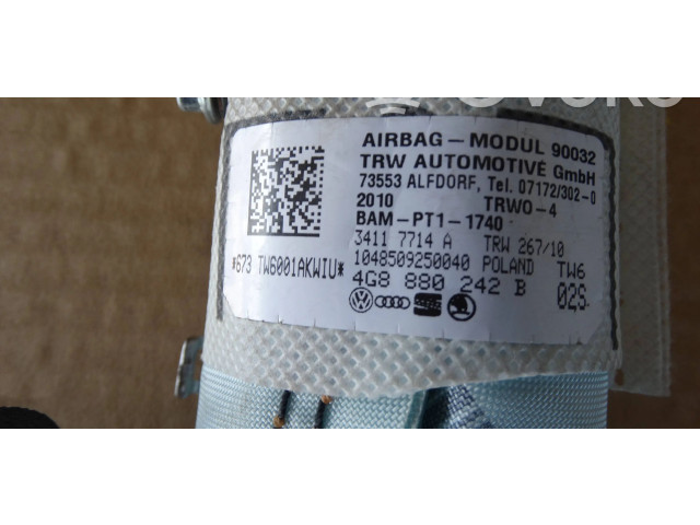 Подушка безопасности в сиденье 4G8880242B Audi A7 S7 4G